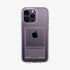 ACS04832 - iPhone 14 Pro Max Case Crystal Slot in crystal clear showing the back with card in slot